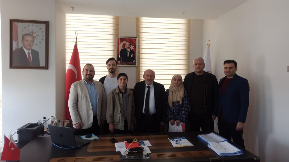 İlçe Milli Eğitim Müdürümüzü Ziyaret Ettik